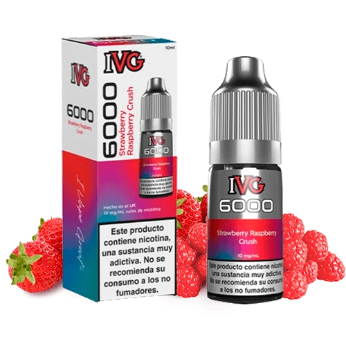 Strawberry Raspberry Crush 20mg 10ml IVG 6000