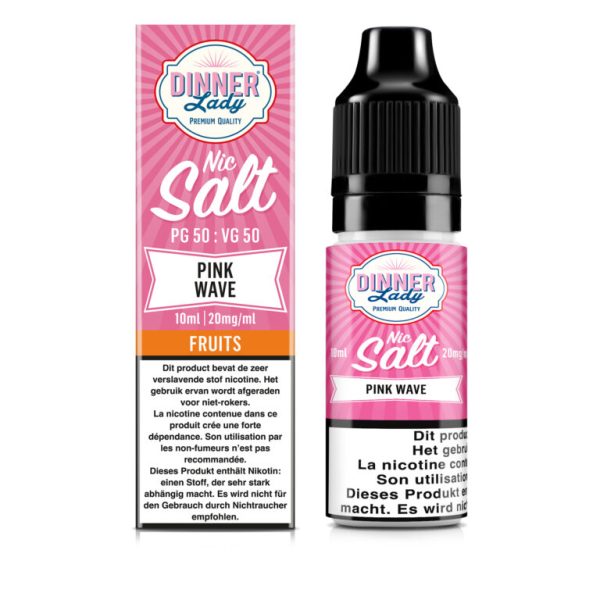 Pink Wave 10ml 20mg Salt Dinner Lady