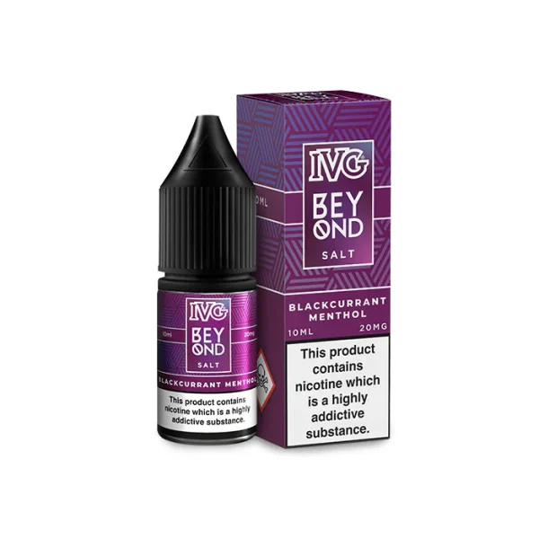 Blackcurrant Menthol 20mg 10ml Beyond Salts