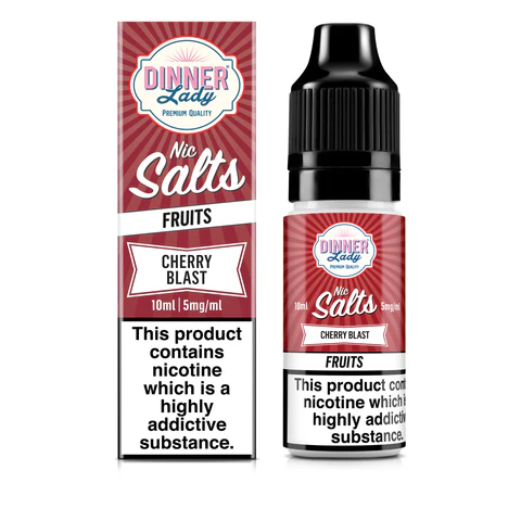 Cherry Blast 10ml 20mg Salt Dinner Lady