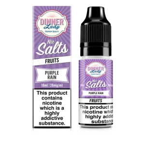 Purple Rain 10ml 20mg Salt Dinner Lady