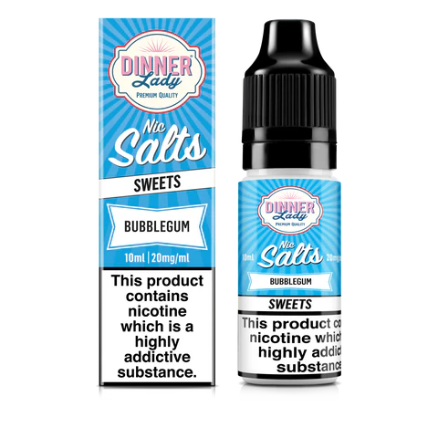 BubbleGum 10ml 20mg Salt Dinner Lady