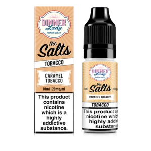 Caramel Tobacco 10ml 20mg Salt Dinner Lady