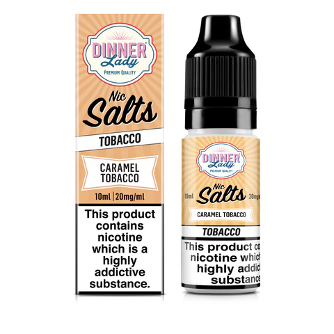 Caramel Tobacco 10ml 20mg Salt Dinner Lady