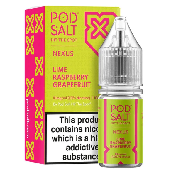 Lime Raspberry Grapefruit 5PCS Box Pod Salt Nexus