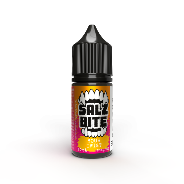 SOUR TWIST 10ml SALZ BITE ( 10pcs bottle pack )