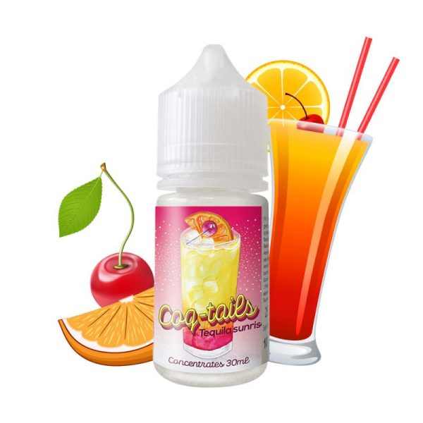 Tequila sunrise 30ml Coq-Tails