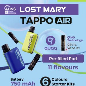 Tappo Air Starter Kit 20mg Lost Mary