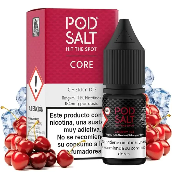 Cherry Ice 10ml 20mg Pod Salt Core