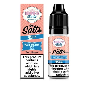 Watermelon Ice 10ml 20mg Salt Dinner Lady