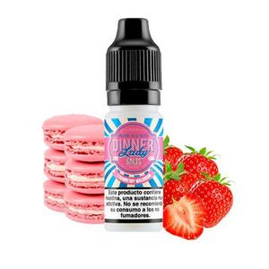 Strawberry Macaroon 10ml 20mg Salt Dinner Lady