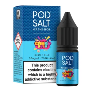 Bubble Blue 10ml 20mg Pod Salt Fusions