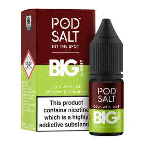 Cola with Lime 10ml 20mg Pod Salt Fusions