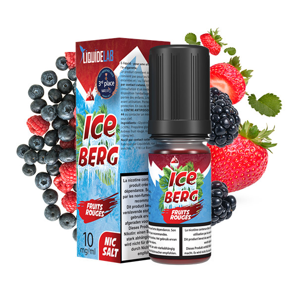 Fruits Rouges Salt 20mg 10ml Iceberg O'J Lab