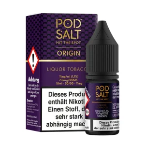 Liquor Tobacco 5PCS Box Pod Salt Origin