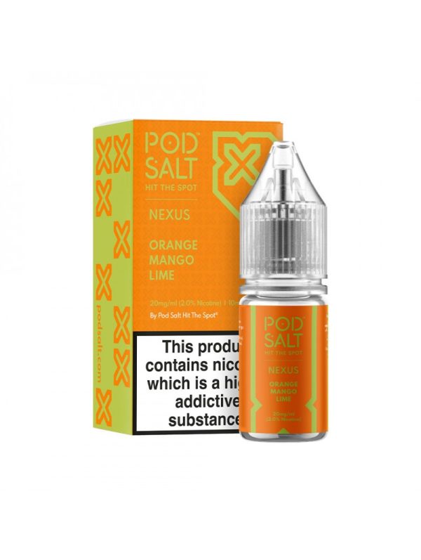 Orange Mango Lime 5PCS Box Pod Salt Nexus