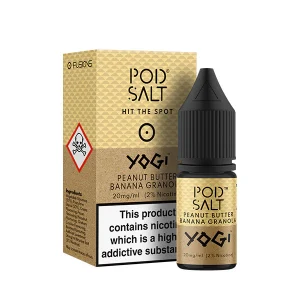 Yogi Peanut Butter Banana Granola 10ml 20mg Pod Salt Fusions