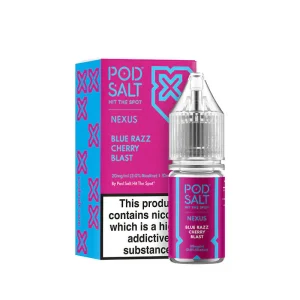 Blue Razz Cherry Blast 10ml 20mg Nexus Pod Salts