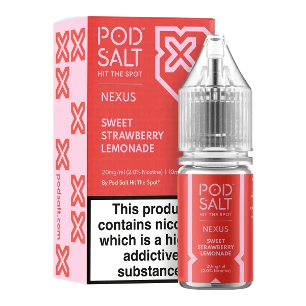 Sweet Strawberry Lemonade 5PCS Box Pod Salt Nexus