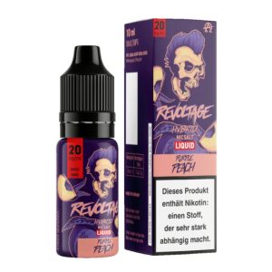 Purple Peach 10ml 20mg Revoltage Hybrid