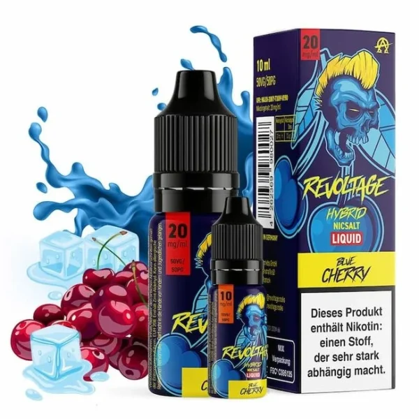 Blue Cherry 10ml 20mg Revoltage Hybrid