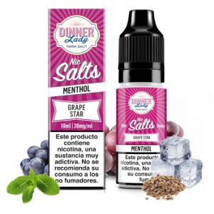 Grape Star 10ml 20mg Salt Dinner Lady