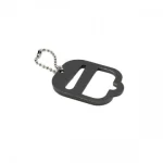 Bottle opener with chain