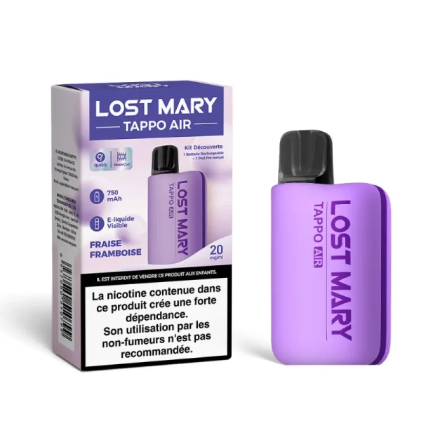 Starter Kit Tappo Air 20mg Lost Mary