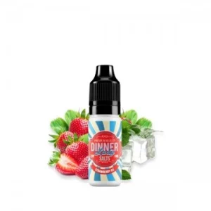 Strawberry Ice 10ml 20mg Salt Dinner Lady