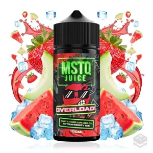 Watermelon Melon Strawberry Ice 100ml 0mg Overload MSTQ Juice