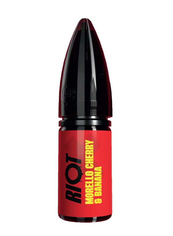 Morello Cherry & Banana 20mg 10ml Riot X